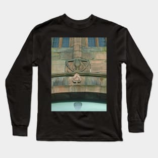 Detail Above Entrance, The Mackintosh Church, Queen's Cross, Glasgow Long Sleeve T-Shirt